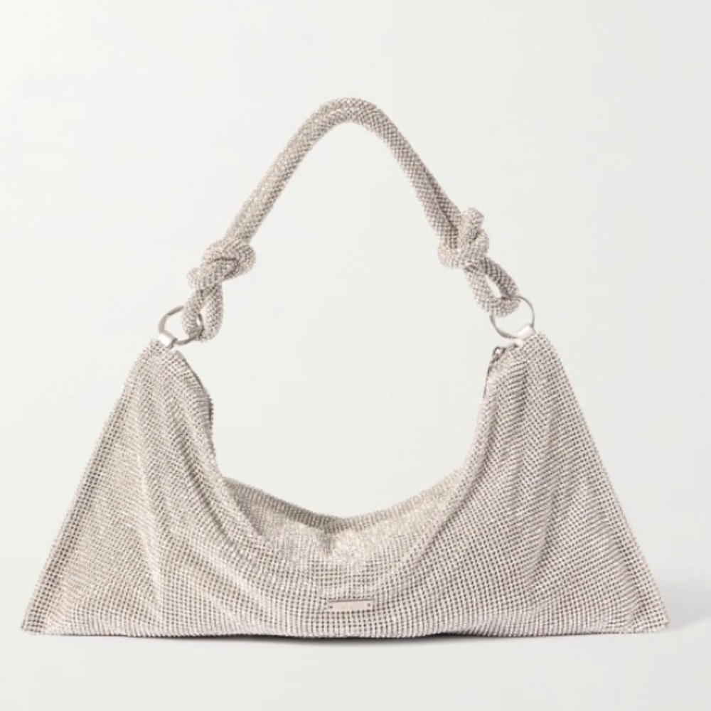 Cult Gaia Hera Mini Rhinestone Shoulder Bag